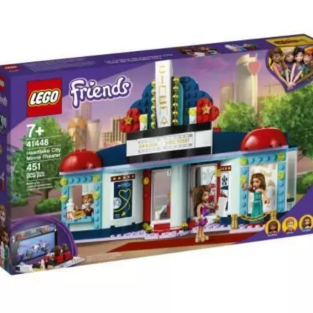 Lego-Andrea's Cinema 451 pieces, ages 7+, no box, have instruction book